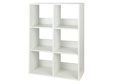 LIVARNO® Regál s 6 přihrádkami