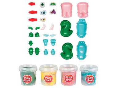 PLAYTIVE® Sada plastelíny Duchové